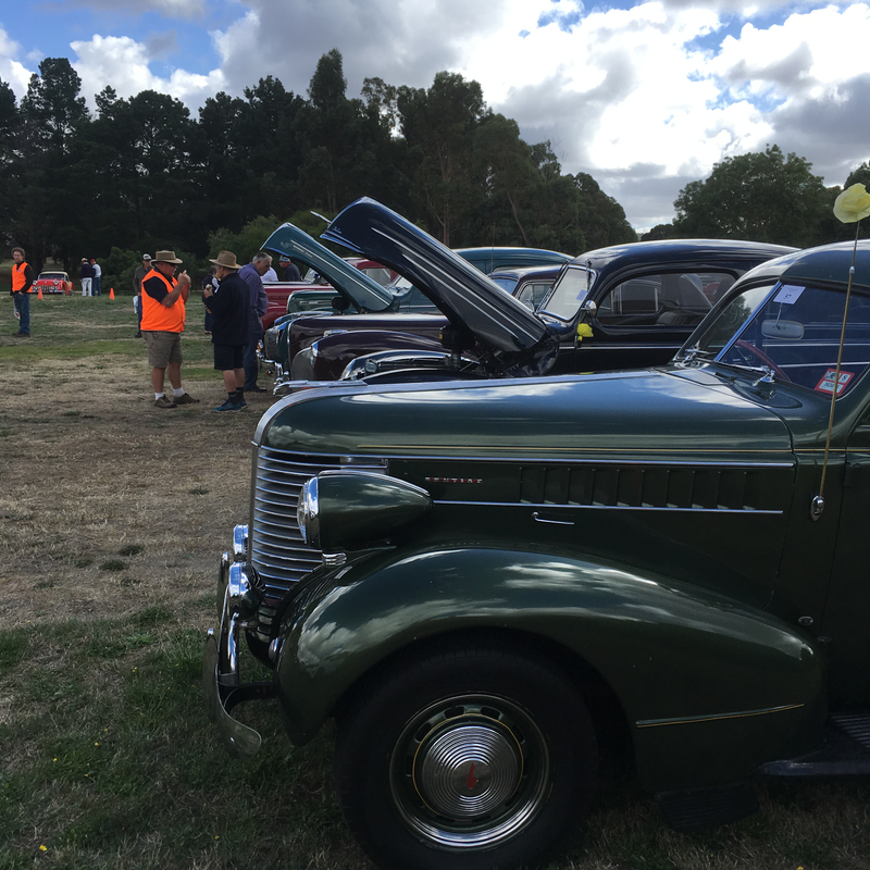 Illustration for article titled car show in Ballarat at local golf course this morning. (photo dump)